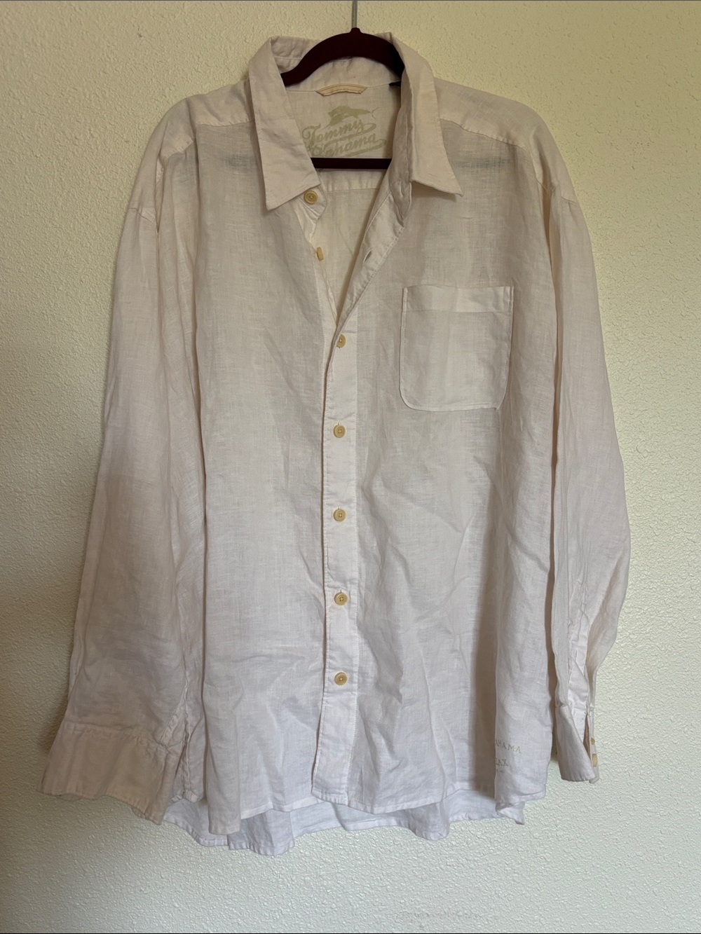 Tommy Bahama LINEN button down oversized